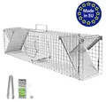 Produktbild: Petigi Lebendfalle Lebendfalle Tierfalle Drahtfalle Falle Kastenfalle 102 x 20 x 27 cm