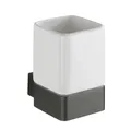 Produktbild: WENKO Montella Zahnputzbecher - Maße (B x H x T): 7,3 x 10,4 x 10,2 cm