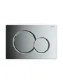 Produktbild: Geberit actuator plate sigma01 for dual flush: bright chrome 115770215