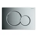 Produktbild: Geberit Betätigungsplatte Sigma01 Drückerplatte WC 2-Mengen chrom 115770215