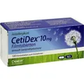 Produktbild: CETIDEX 10 mg Filmtabletten 100 St. PZN 08892133
