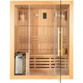 Produktbild: Traditionelle Sauna SKYLINE Tannenholz Natur L