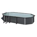Produktbild: Gre Avantgarde ovaler Composite Pool 664 x 386 x 124 cm inklusive Zubehör
