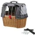 Produktbild: Klickfix Rixen&Kaul Doggy Basket Plus Festmontage Hundekorb  Wind & Wetterschutz