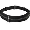 Produktbild: MOCOCITO Laufgürtel für Handy, Lauftasche, Hüfttasche für Jogging, Sport Jogging Gürtel, Running Belt, Fitnessgürtel, Handytasche, Geeignet für Mobiltelefone verschiedener Modelle und Größen(Schwarz)