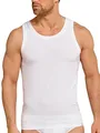 Produktbild: Schiesser Herren Long Life Cotton Shirt 0/0 Unterhemd, per Pack Weiß (Weiss 100), Medium (Herstellergröße: 005)