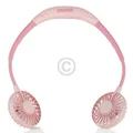 Produktbild: Nackenventilator Breezy pink USB Akku flexibel Schwanenhals 3 Stufen LED