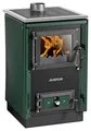 Produktbild: Küchenherd Justus Festbrennstoffherd Rustico-50 2.0 Stahlkochfeld grün