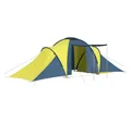 Produktbild: vidaXL Kuppelzelt Campingzelt 6 Personen Blau und Gelb, (1 tlg)