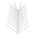 Produktbild: VIIRKUJA 3 Meter Edelstahl Taubenabwehr Balkon - Gesamtlänge 300 cm x 11cm x 13 cm. 6X Elemente à 50 cm - tierfreundlich Tauben vertreiben mit Vogelabwehr Spikes! Der Vogelschutz fürs Dach
