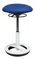 Produktbild: Topstar Bürohocker Sitness Bob Alu weiß lackiert blau