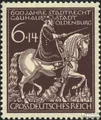 Produktbild: Briefmarken Deutsches Reich 1945 Mi 907 (kompl.Ausg.) gestempelt Pferde