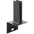 Produktbild: MR-Shop Pfostenträger für Zaunpfosten 60x40mm auf L-Randsteinen Anthrazit RAL 7016
