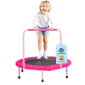 Produktbild: VEVOR Trampoline Faltbares Mini-Trampolin 100kg Rebounder-Trampolin 91,44cm Rosa