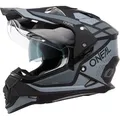 Produktbild: Oneal Sierra R Motocross Helm, schwarz-grau, Größe S für Männer