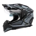 Produktbild: O'NEAL ONEAL Adventure-Helm Enduro Dualsport Sierra R V.24 - Schwarz/Grau Gr. XL