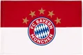 Produktbild: FC Bayern München Fahne Fahne Logo