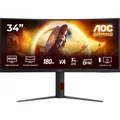 Produktbild: AOC CU34G4 34 Zoll WQHD Monitor Schwarz/Rot LED