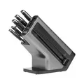 Produktbild: Ninja Foodi StaySharp-Messerblock mit integriertem Schärfer – 6-teiliges Set in Schwarz | K32006EU | von SharkNinja