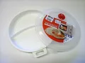 Produktbild: 2 x Mikrowellenteller Teller mit Deckel Mikrowelle Mikrowellengeschirr
