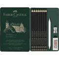 Produktbild: FABER-CASTELL 115220 Graphitstifte HB, 2B, 4B, 6B, 8B, 10B, 12B, 14B 1 Set(A)