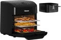 Produktbild: Tristar Mini Backofen & Heißluftfritteuse, 2-in-1-Airfryer, 1800 W, FR-9065, 12L