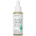 Produktbild: HelloBody ALOÉ DROPS (30 ml) – Gesichtsserum für normale und feuchtigkeitsarme Haut – Tägliches Gesicht Glow Drops – Gesichtspflege mit pflanzlichem Squalan