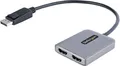 Produktbild: StarTech MST Hub – DisplayPort auf 2x HDMI, 4K60Hz, Multimonitor Adapter, 30cm