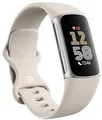 Produktbild: Fitbit Charge 6 Fitness Tracker, Porcelain/Silber