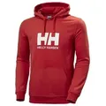 Produktbild: Helly Hansen Kapuzenpullover Logo Hoodie (Bio-Baumwolle) rot Herren rot M (50/52)