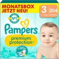 Produktbild: Pampers Premium Protection Baby Windeln - Größe 1,2,3,4,5,6- Komfort & Schutz