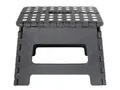 Produktbild: KYNAST Tools Klapphocker Tritt-Hocker Grau faltbar Griff 29x22x22cm max, 150kg