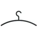 Produktbild: Hewi Kleiderbügel 570.3B92 drehbarer Haken, matt, anthrazitgrau