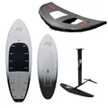Produktbild: F2 Set Foilboard Starlit Team Grau 115L + Alu Foil 2000 + Wing 4qm
