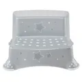 Produktbild: Tritthocker Tritt Hocker Kinderhocker Hocker Anti-Rutsch Igor Stars nordic grau