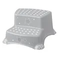 Produktbild: Keeeper Stars Tritthocker Schemel zweistufig Anti-Rutschfunktion Cosmic Grey NEU