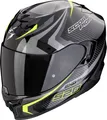Produktbild: Scorpion EXO-520 Evo Air Terra, Integralhelm - Schwarz/Silber/Neon-Gelb - S 172-449-206-03