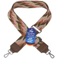 Produktbild: EAZY CASE - Verstellbarer Taschengurt, Ersatz Schultergurt für Handtaschen, Schulterriemen für Umhängetaschen, breiter Taschenriemen für Taschen und Tragetaschen, DIY Taschenband, Mixed Dunkel Braun