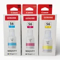 Produktbild: 3er Set Original Canon 56 Patronen GX 3040 3050 4050 5050 6050 6550 Gelb Cyan