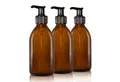 Produktbild: Oputec Seifenspender 3 x 250ml Seifenspender Pumpspender aus Glas zum Befüllen