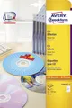 Produktbild: Avery Zweckform Etiketten L6043-25 L6043-25 CD-Etiketten Ø 117 mm 25 Blatt