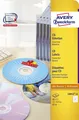 Produktbild: Avery Zweckform® L6043-25 L6043-25 CD-Etiketten, Ø 117 mm, 25 Blatt/50 Etiketten