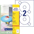 Produktbild: Avery Zweckform L6043-25 CD-Etiketten 117mm weiß Inkjet Laser Farblaser Drucker