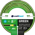 Produktbild: Cellfast Green ATS2™ 5-lagiger Gartenschlauch Doppelgeflecht mit Kreuz- und Trikotgewebe UV-Strahlen- und Algenablagerungbeständig (1/2