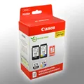 Produktbild: 2 Canon Tinten 5438C004 PG-575 + CL-576 Doppelpack KCMY + Papier