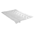 Produktbild: Irisette 4-Jahreszeitendecke Steppbett Lara aus edlem Baumwolle-Feinperkal, 95 Grad waschbar, inkl. Aufbewahrungstasche, 155 x 220 cm, weiß