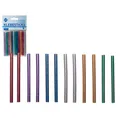 Produktbild: Pebaro 12 Klebesticks glitzernd Ø 7 mm für Heißklebepistole Sticks mit Glitzer