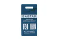 Produktbild: NFC21 Gepäckanhänger BAGTAP Digitaler Adressanhänger, mit NFC und QR-Code, wasserfest, 30 x 60 mm