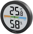 Produktbild: Technoline WS9418 Mini Thermo-Hygrometer, Raumklimastation mit Temperatur, Luftfeuchte und farbige Raumkomfortanzeige, 6cm