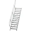 Produktbild: MUNK Treppe 45°  inkl. einen Handlauf, 800mm Stufenbreite, 12 Stufen